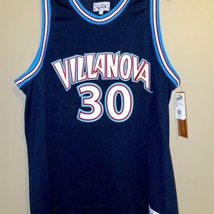NWT Mens Villanova #30 original retro brand jersey LARGE